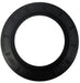 A close-up of a black rubber seal with engraved measurements and the letters KSK on the outer edge, set against a plain white background. This Scintex Flail Mower Shaft Seal features a smooth, circular design with a slightly raised outer rim.