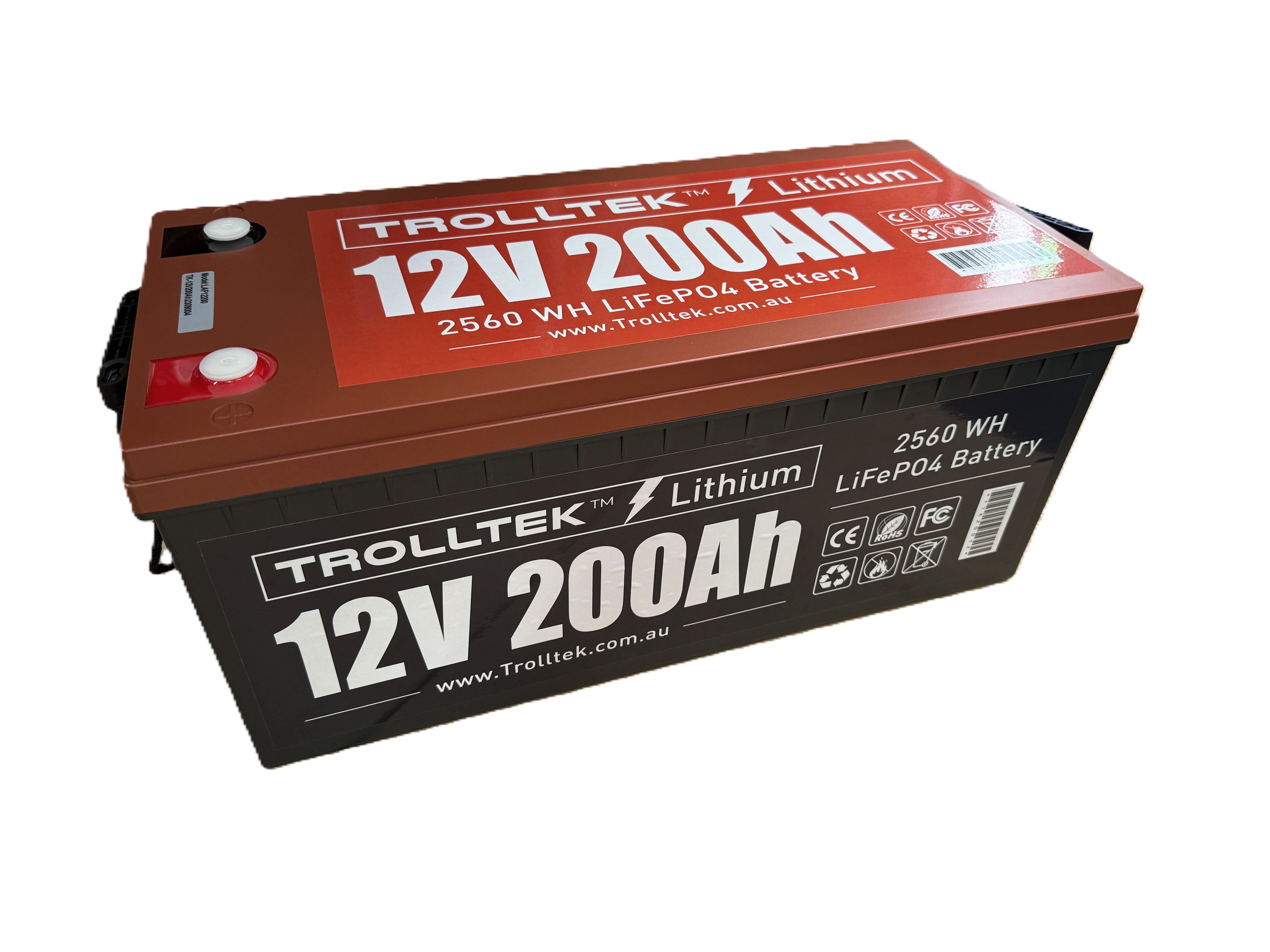 12V Trolltek™ LiFePO4 Lithium Battery 200AH