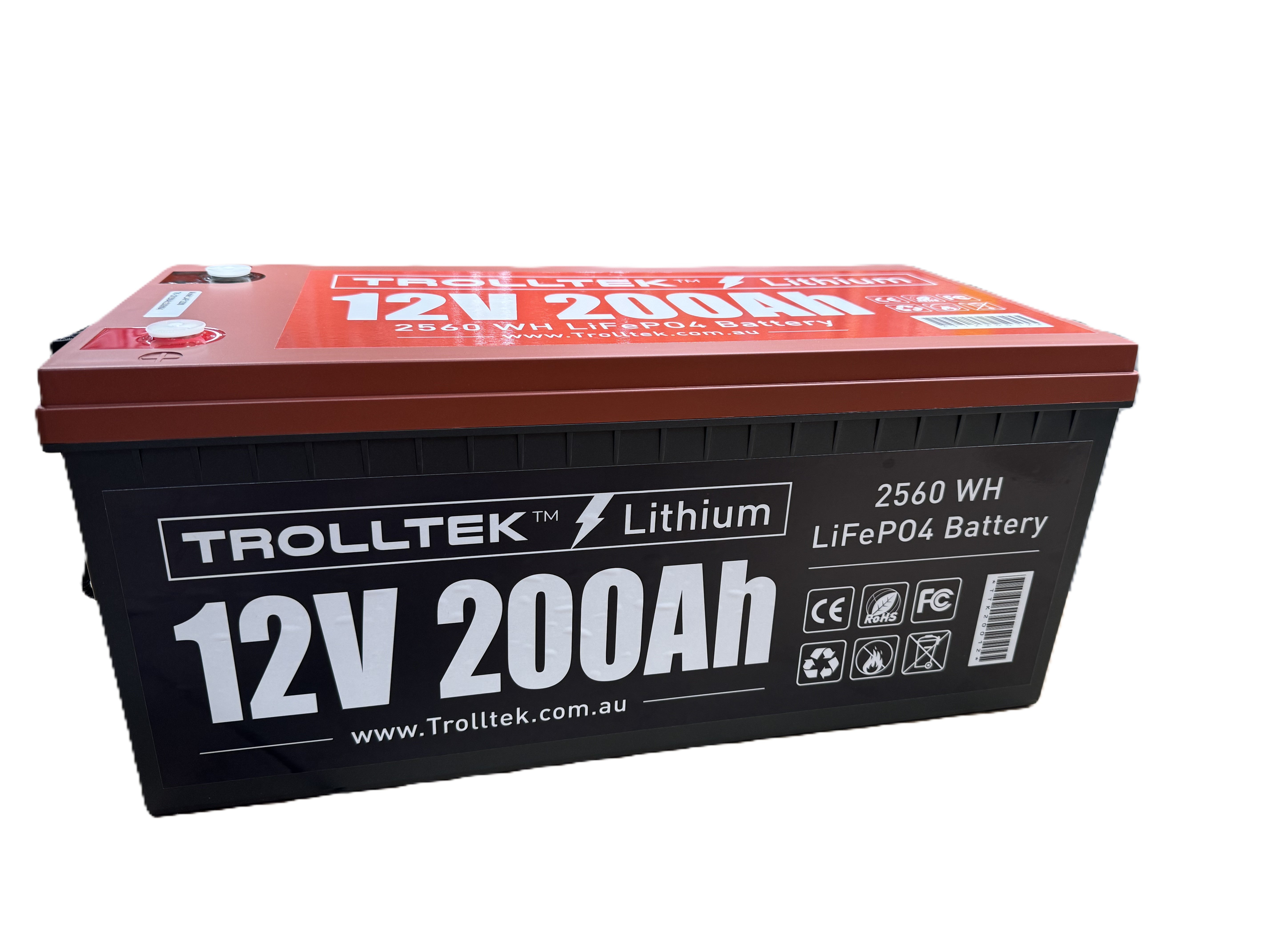 12V Trolltek™ LiFePO4 Lithium Battery 200AH